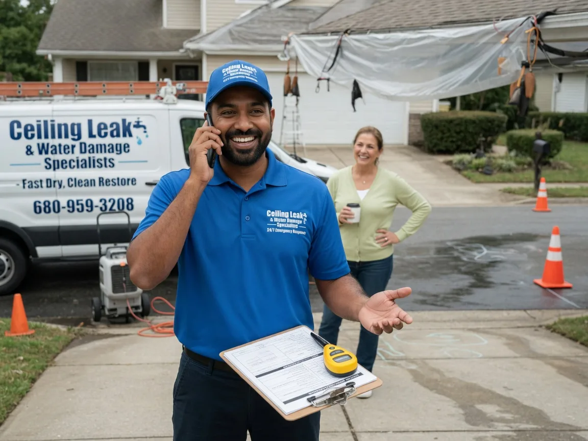 Ceiling Leak Cleanup Colerain, NC FAQs